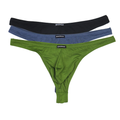 QUIETPIECE Original Bamboo Basics Thong 3 Pack