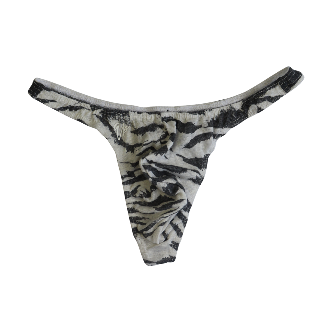 The QUIETPIECE Original Linen Thong