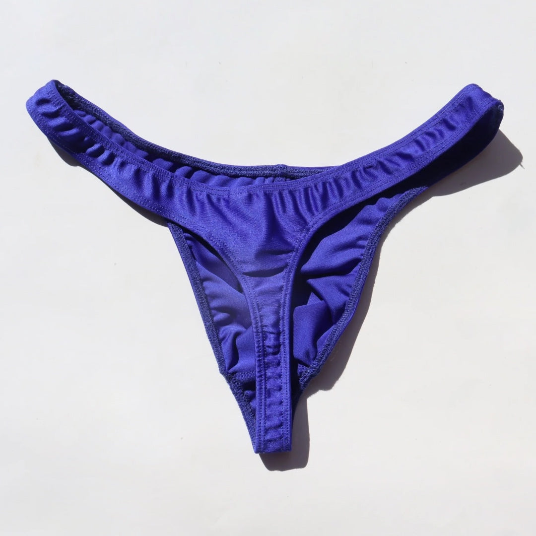 The QUIETPIECE Original Shiny Lycra Thong