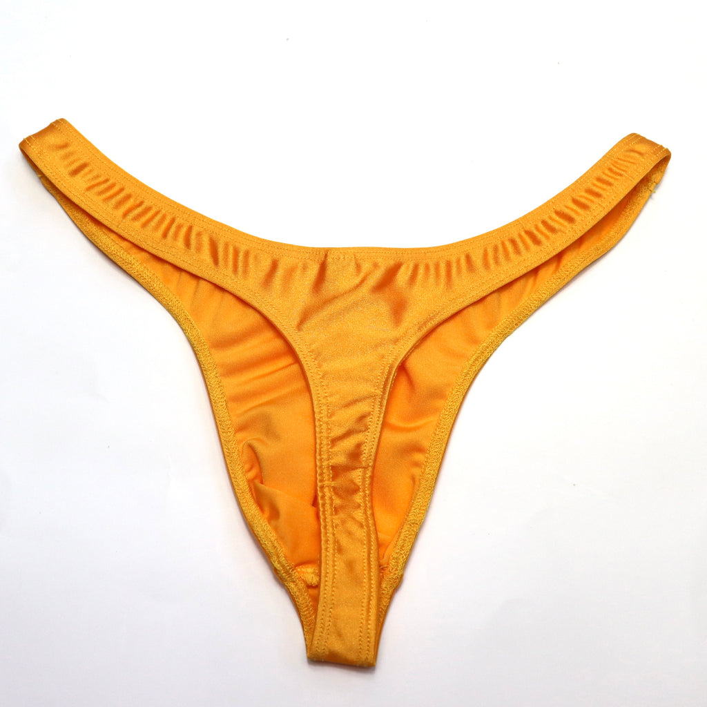 The QUIETPIECE Original Shiny Lycra Thong